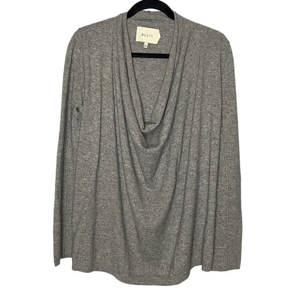 Allik cashmere gray sweater Size Large - Picture 1 of 10